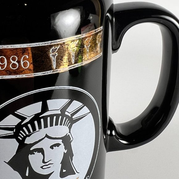 Vtg Statue of Liberty Centennial Coffee Cup Mug Souvenir Collectible Replacement - Picture 5 of 11